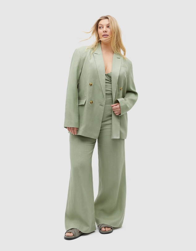 Seed Heritage - Linen Balconette Top