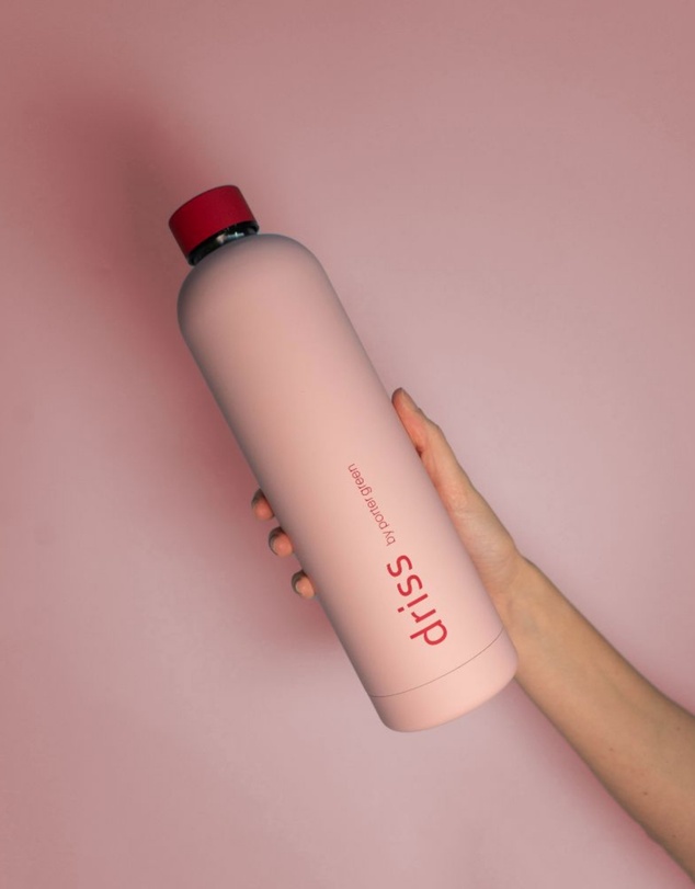 porter green - driss insulated stainless steel water bottle