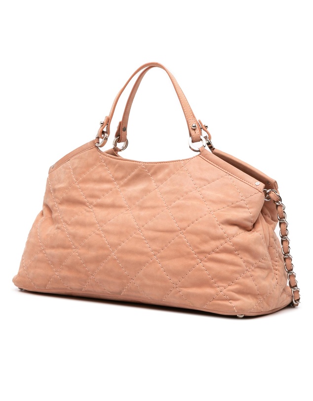Pre-Loved by Azura Reborn - Pre-Loved Small Iridescent Calfskin Sea Hit Tote