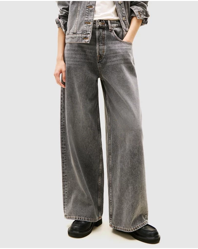 Tommy Jeans - Charlie Midrise Loose Wide Jeans