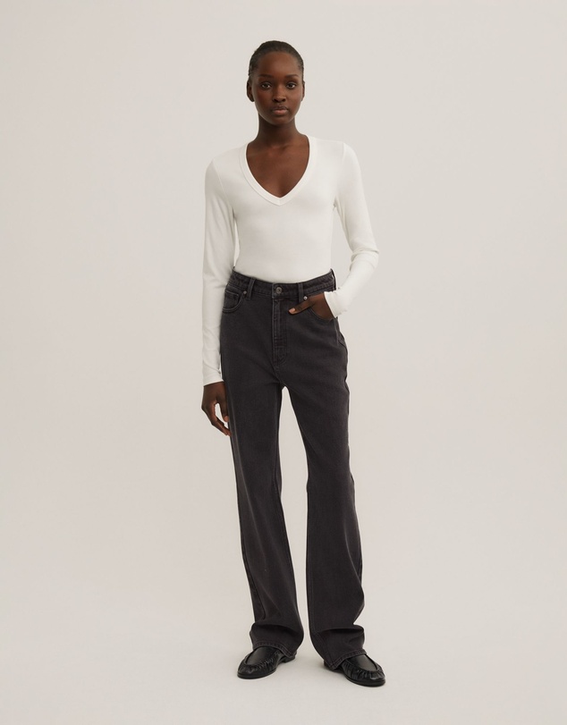 Witchery - V-neck Long Sleeve Top