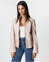 KAJA Clothing - Paula Leather Jacket