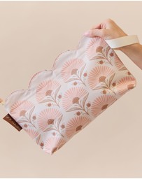 Sky Gazer - Scalloped Edge Wet Bag- Rosebud Cream