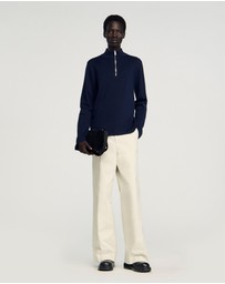 Sandro - Zip Sweater