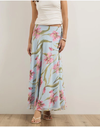 Atmos&Here - Kira Floral Maxi Skirt