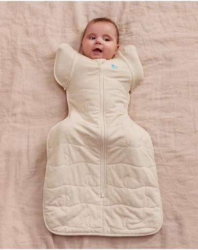 Love to Dream - Swaddle Up™ Transition Bag 3.5T Quilted Stretch Cotton Oatmeal