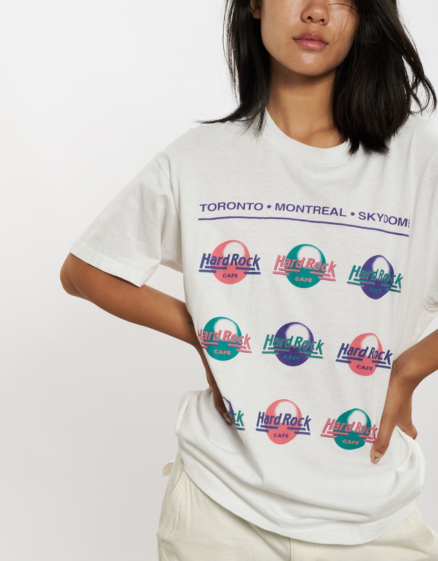 Vintage by The Real Deal - Pre Loved - 90s Hard Rock Cafe 'Toronto Skydome' Tee
