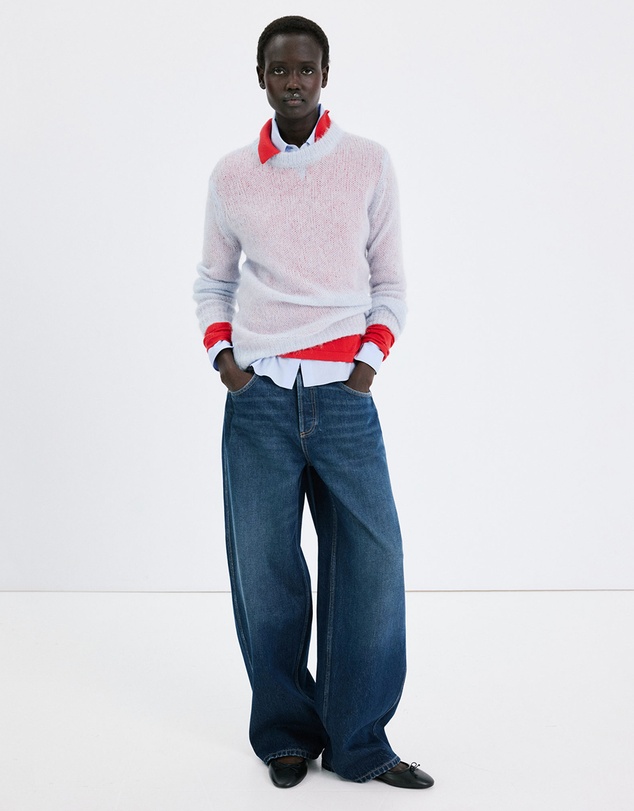 M.N.G - Mid-Rise Balloon Jeans