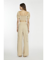 Glamorous - Puff Sleeve Corset Top