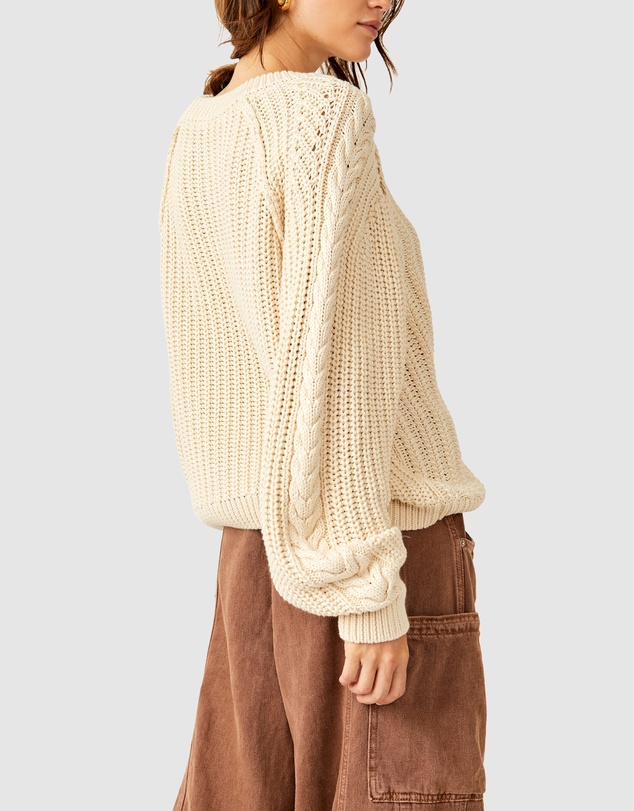 Free People - Frankie Cable Sweater
