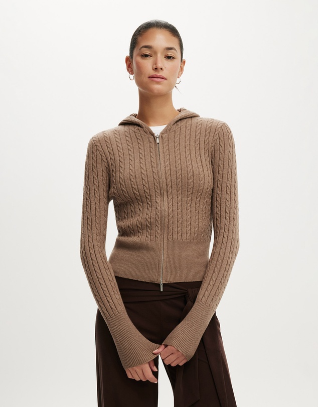 Cotton On - Everfine Hooded Knit