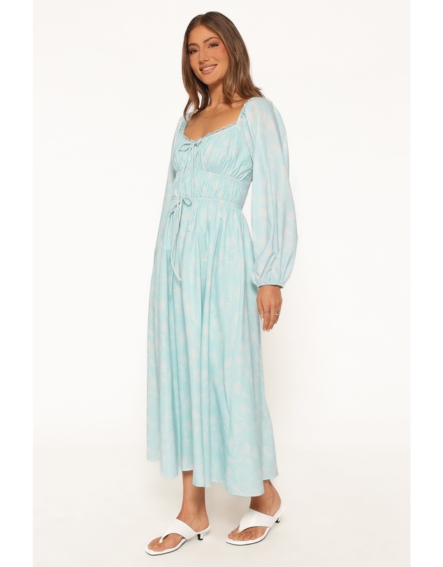 Petal & Pup - Maureen Maxi Dress - Green Spring Ditsy