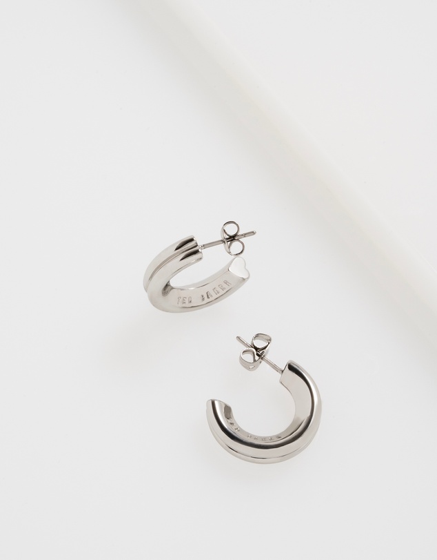 Ted Baker - HILYA: Hidden Heart Small Hoop Earrings