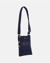 Pierre Cardin - Pierre Cardin Nylon Anti-Theft Cross Body Bag