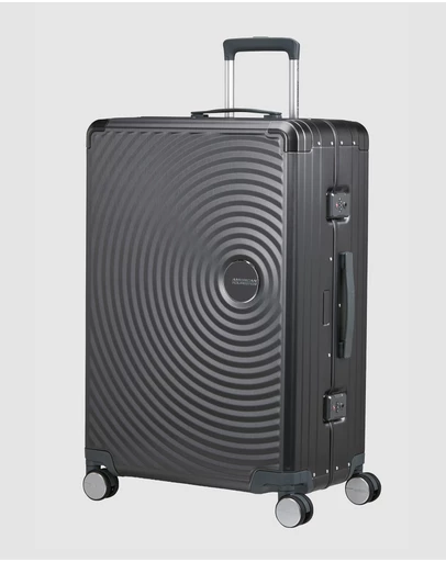 American Tourister - Soundbox Alu Large Tsa Suitcase Expandable (77Cm)