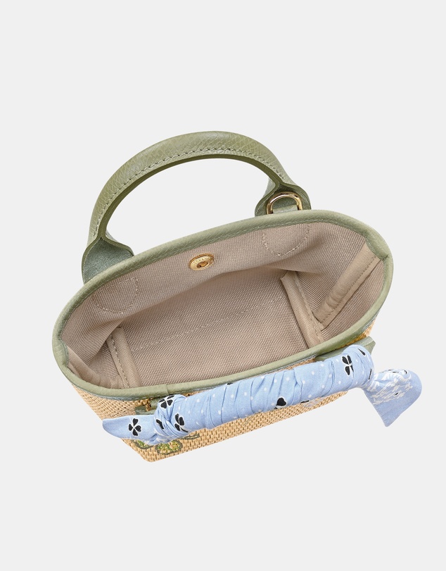 Longchamp - Le Panier Pliage Envol Canvas Basket Bag - XS