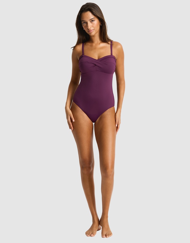 Sea Level Australia - Essentials Edit Twist Bandeau One Piece