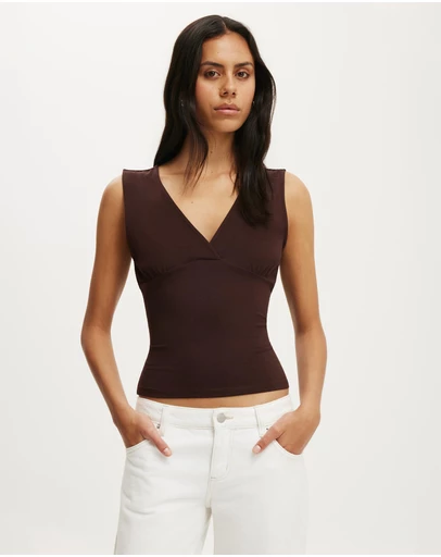Cotton On - Maple V Neck Tank