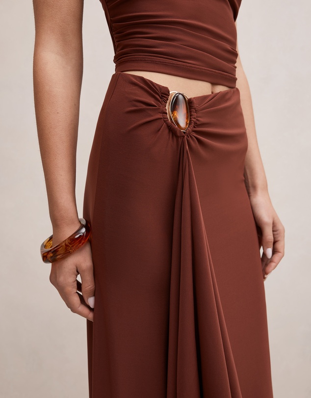 Forever New - Leni Draped Midi Skirt