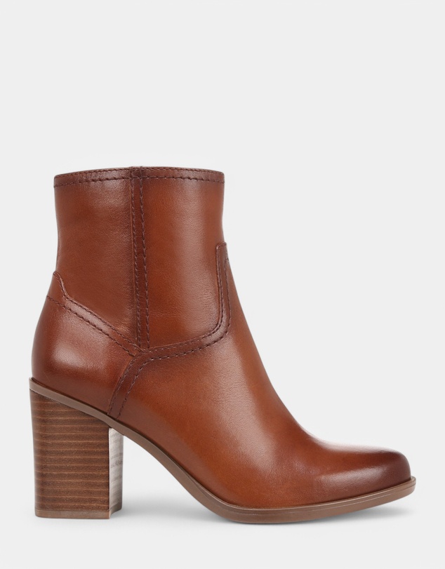 Naturalizer - Kalina Ankle Bootie - Cider Spice Brown