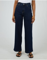 All About Eve - Jacqui Wide Leg Indigo