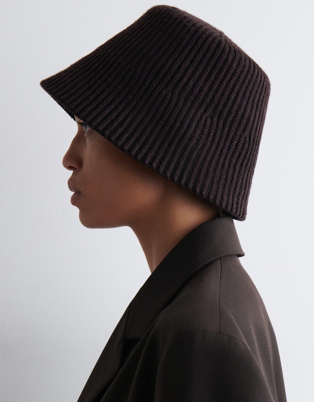 COS - Ribbed Wool-Blend Bucket Hat