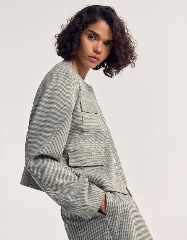 Oxford - Nyla Crop Jacket