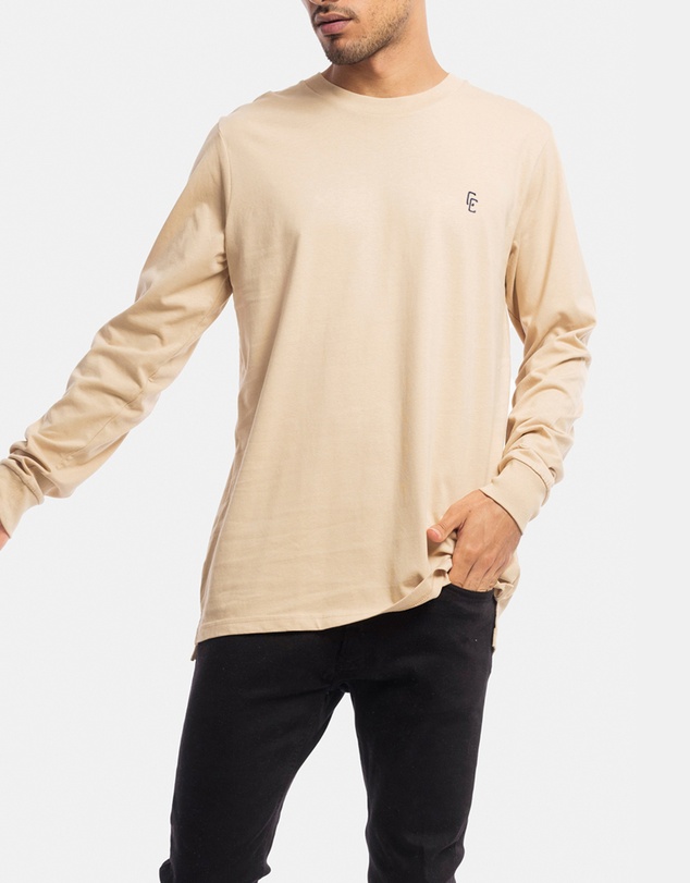 Counter Culture - Cypher Embroidery Long Sleeve Tee