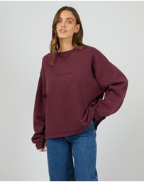 All About Eve - Aae Washed Box Crew Wine
