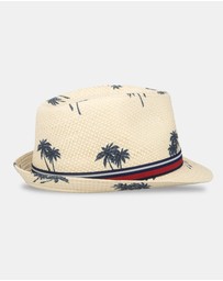 Ben Sherman - Palm Print Fedora