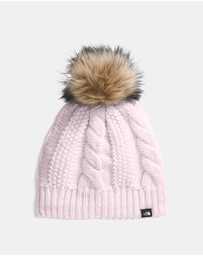 The North Face - Lined Oh Mega Fur Pom Beanie - Kids