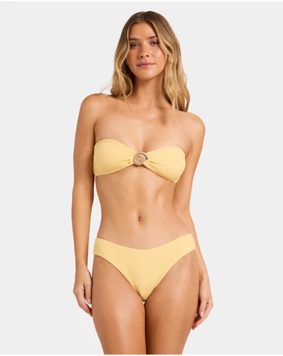 Billabong - Womens Crinkle Crush Palma Bandeau Bikini Top