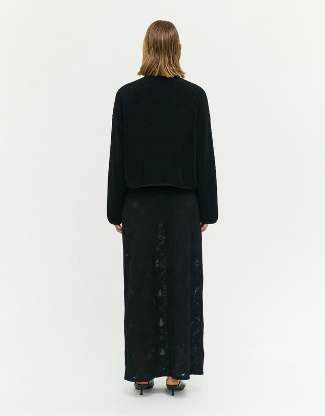 Staple the Label - Katya Crop Sherpa Jacket
