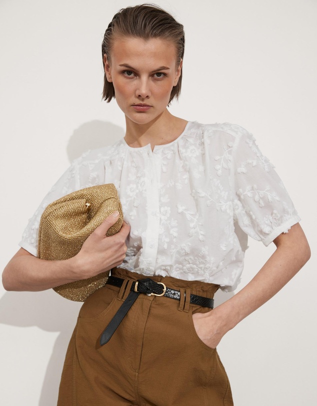 & Other Stories - Oversized Puff-Sleeve Blouse