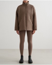Aim'n - Oversized Quilted Jacket