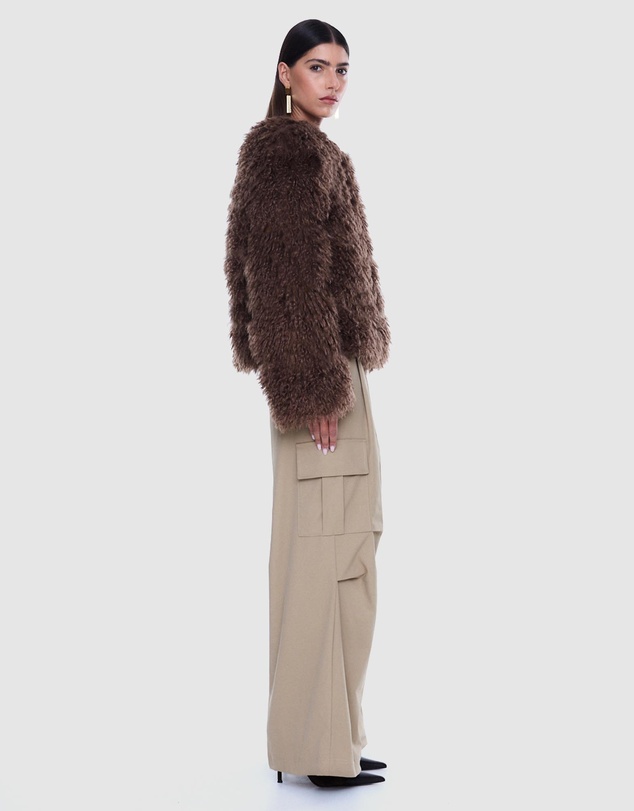 ENA PELLY - Caity Faux Fur Jacket