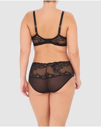 Natori - Feathers Mid Rise Retro Lace Brief