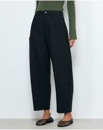 AERE - Brody Tailored Barrel Leg Pants