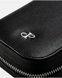 Wolf - Wolf Philipp 2 Piece Watch Zip Case Black
