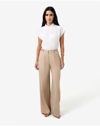 Forcast - Tiara High Neck Shell Top