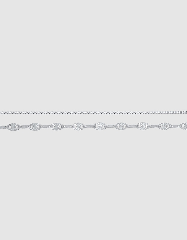 Elli Jewelry - Choker Set in 925 Silver