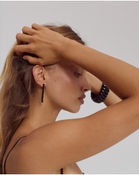 CENDRE - Primrose Earrings | Black
