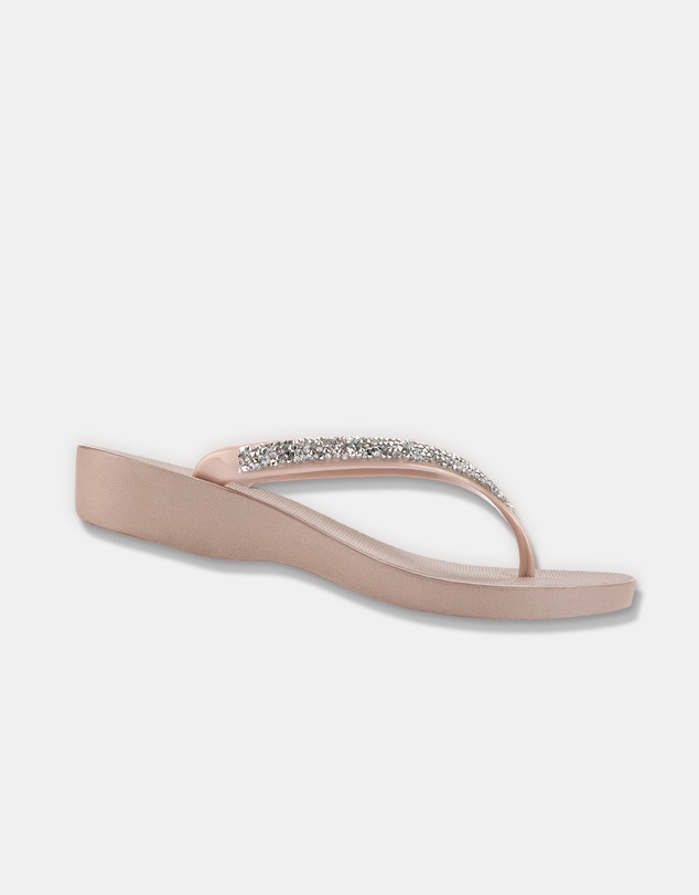 Holster - Honolulu Wedge Sandals - Champagne - Womens