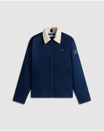 Tommy Hilfiger - Boys Essential Contrast Collar Zip-Thru Jacket - Teens