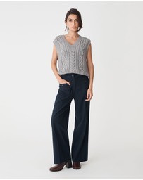 Forcast - Poppy Sleeveless Cable Knit