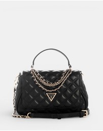 GUESS - Giully II Top Handle Flap Bag