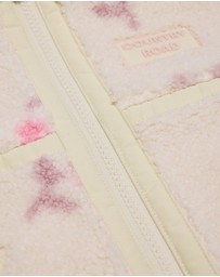 Country Road - Print Sherpa Zip Through