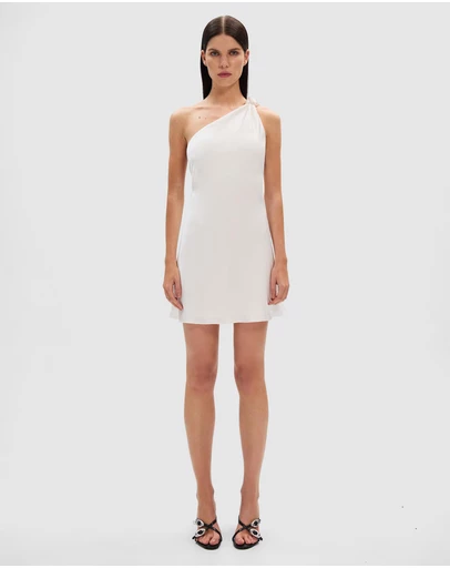 MISHA - Julianna Satin Mini Dress