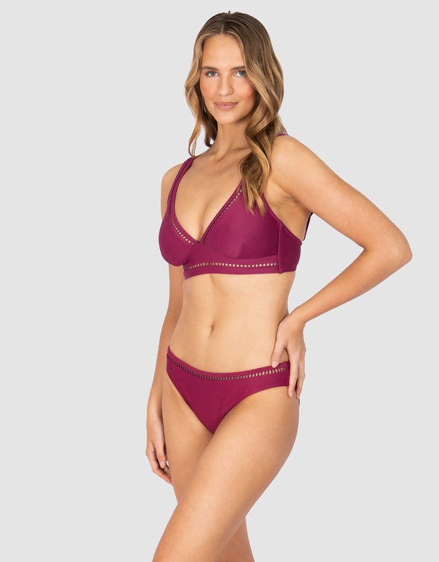 Baku Swimwear - Rococco D/DD Cup Longline Bikini Bra Top