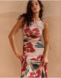 MINKPINK - Arabella Mesh Midi Dress
